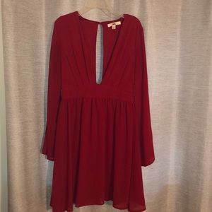 Long Sleeved Mini Dress